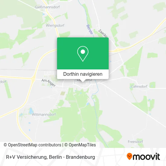 R+V Versicherung Karte