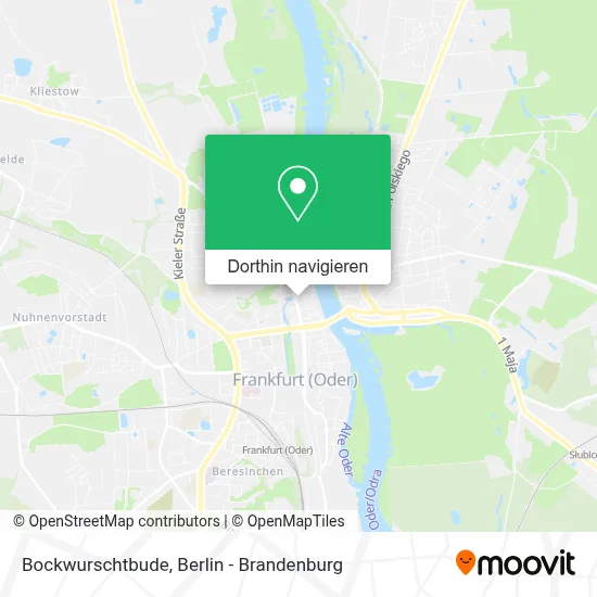 Bockwurschtbude Karte