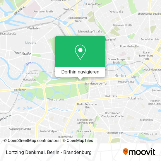 Lortzing Denkmal Karte