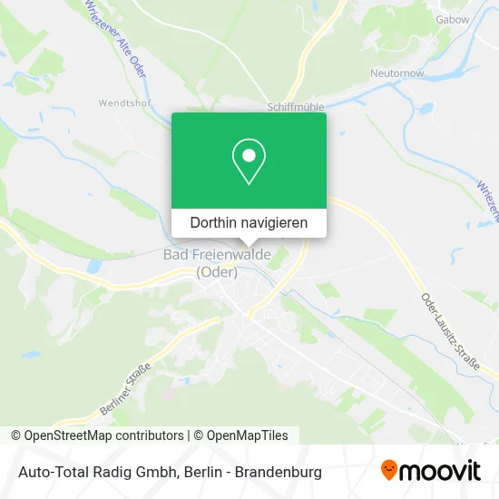 Auto-Total Radig Gmbh Karte