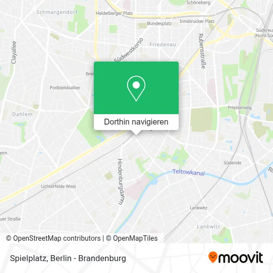 Spielplatz Karte