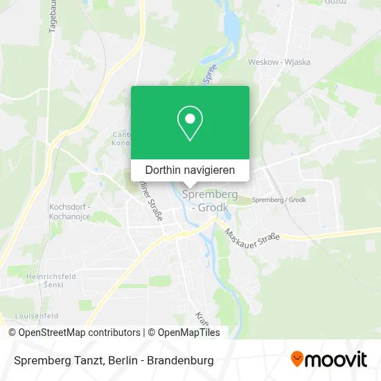 Spremberg Tanzt Karte