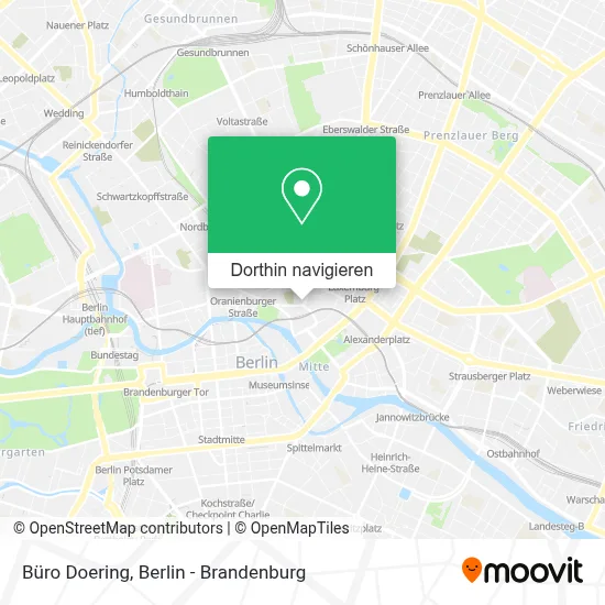 Büro Doering Karte