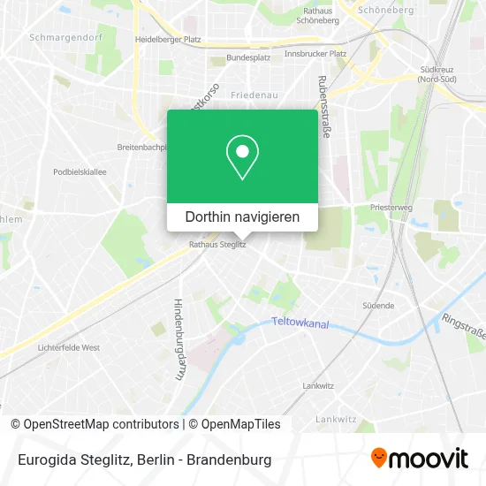 Eurogida Steglitz Karte