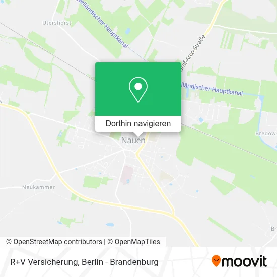 R+V Versicherung Karte