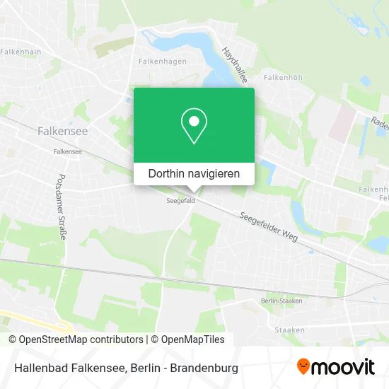 Hallenbad Falkensee Karte