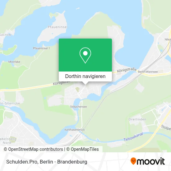 Schulden.Pro Karte