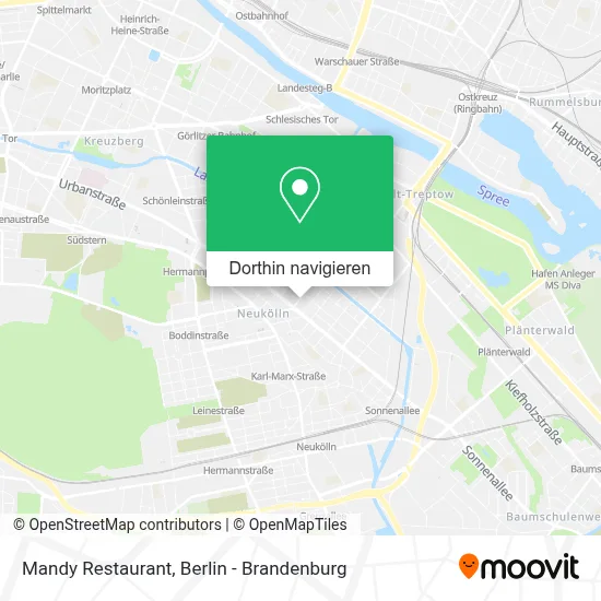 Mandy Restaurant Karte