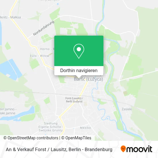An & Verkauf Forst / Lausitz Karte