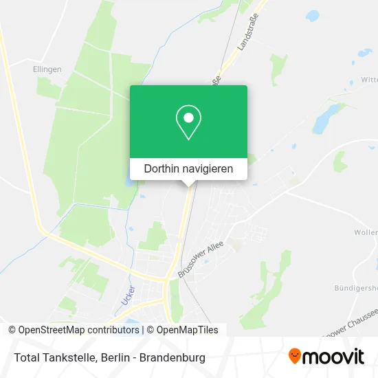 Total Tankstelle Karte