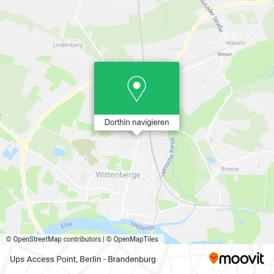 Ups Access Point Karte