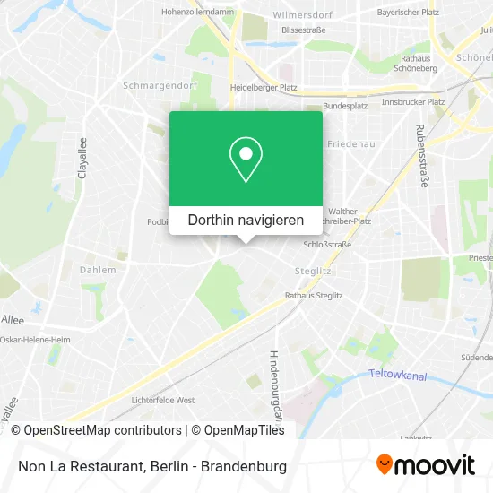 Non La Restaurant Karte