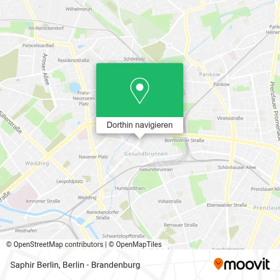Saphir Berlin Karte