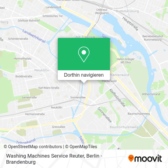 Washing Machines Service Reuter Karte