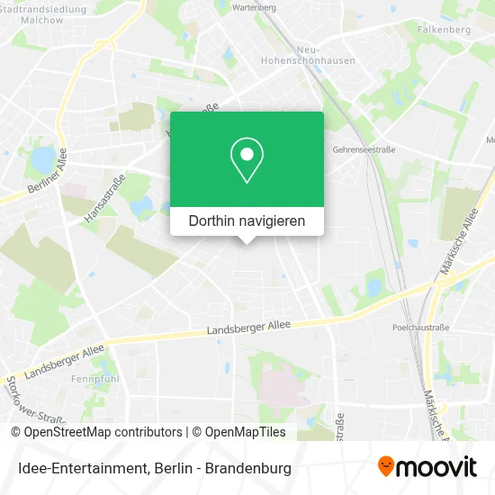 Idee-Entertainment Karte