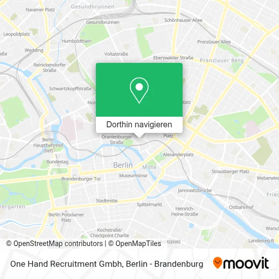One Hand Recruitment Gmbh Karte
