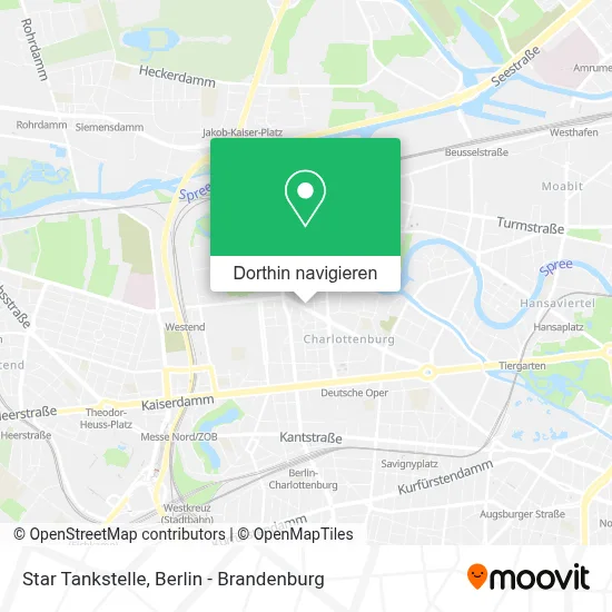 Star Tankstelle Karte
