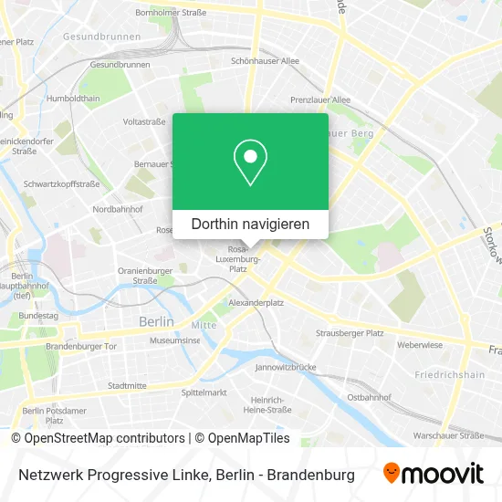 Netzwerk Progressive Linke Karte