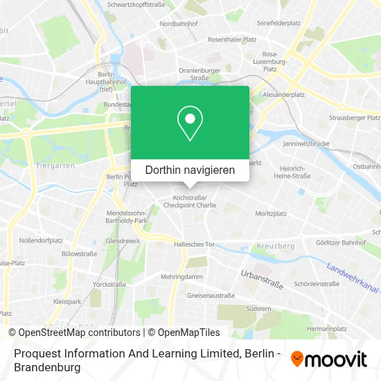 Proquest Information And Learning Limited Karte
