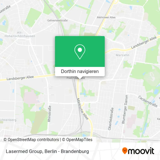 Lasermed Group Karte