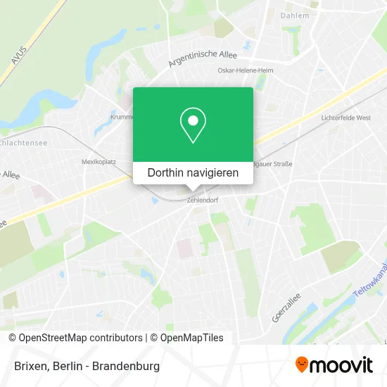 Brixen Karte