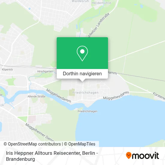 Iris Heppner Alltours Reisecenter Karte