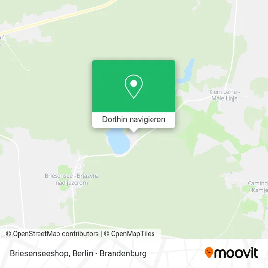 Briesenseeshop Karte