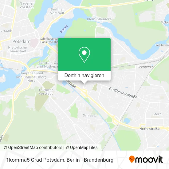 1komma5 Grad Potsdam Karte