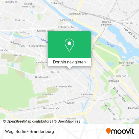 Weg Karte