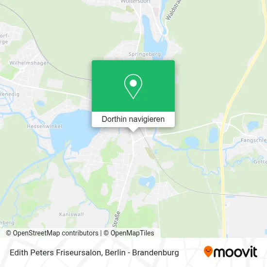 Edith Peters Friseursalon Karte