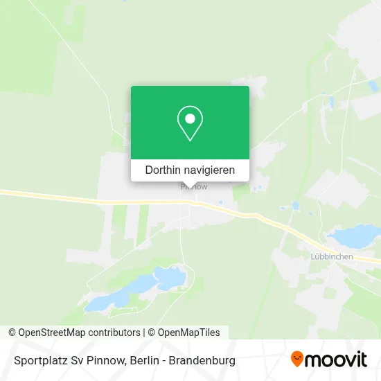 Sportplatz Sv Pinnow Karte