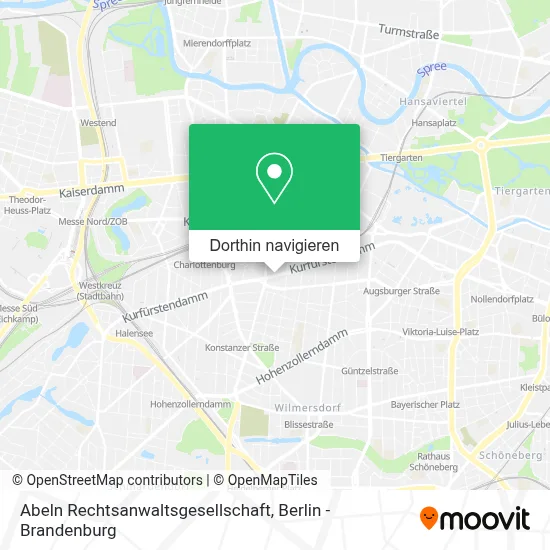 Abeln Rechtsanwaltsgesellschaft Karte