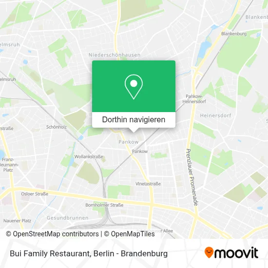 Bui Family Restaurant Karte