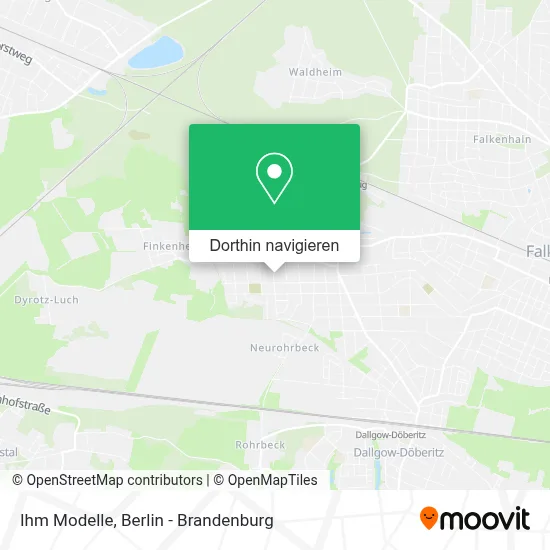 Ihm Modelle Karte