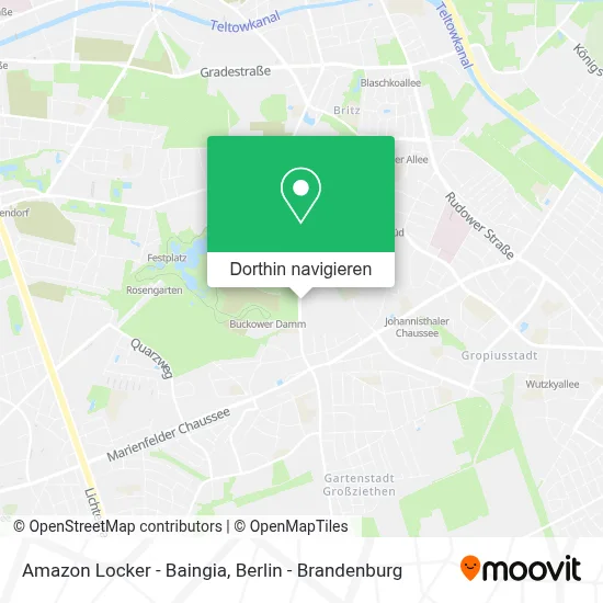 Amazon Locker - Baingia Karte