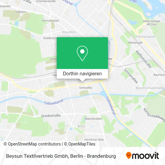 Beysun Textilvertrieb Gmbh Karte
