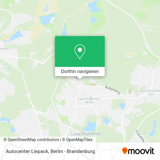 Autocenter Liepack Karte
