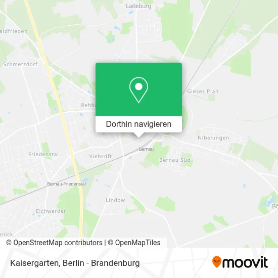 Kaisergarten Karte