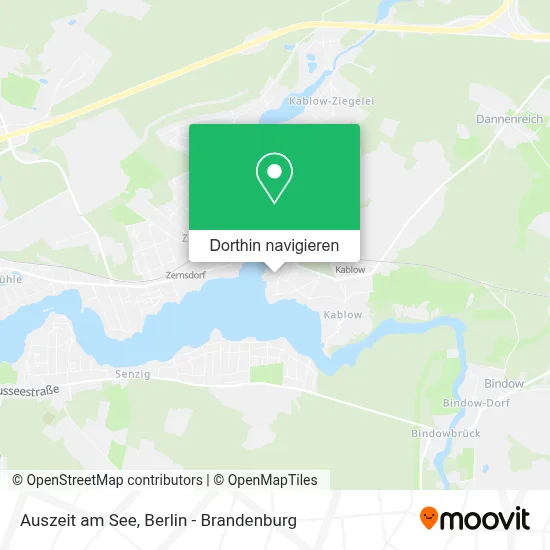 Auszeit am See Karte