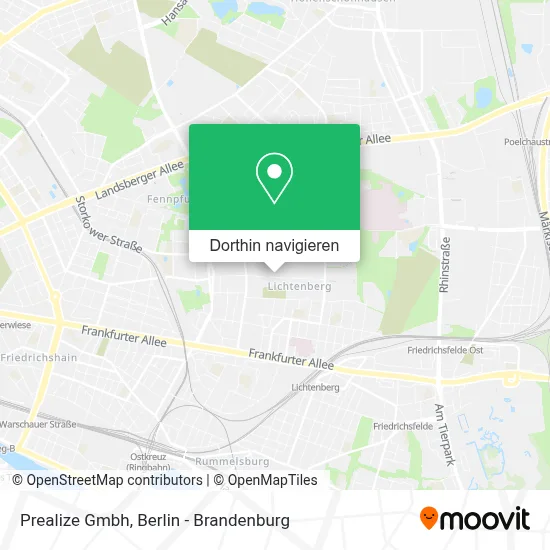 Prealize Gmbh Karte