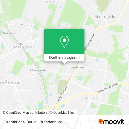 Stadtküche Karte
