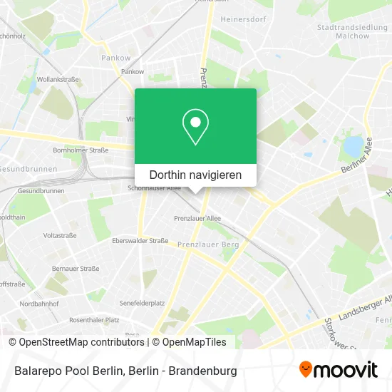 Balarepo Pool Berlin Karte