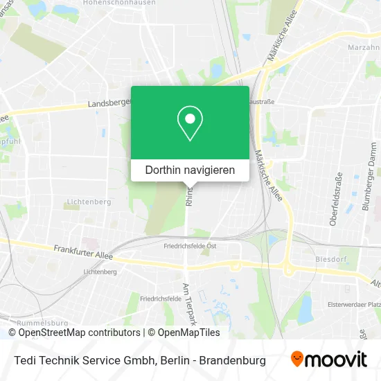 Tedi Technik Service Gmbh Karte