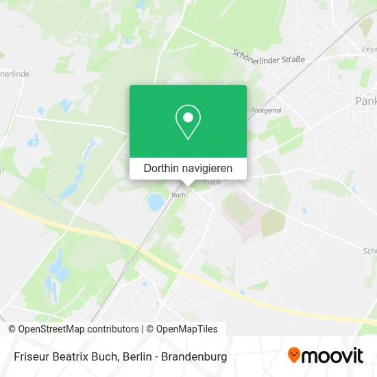 Friseur Beatrix Buch Karte