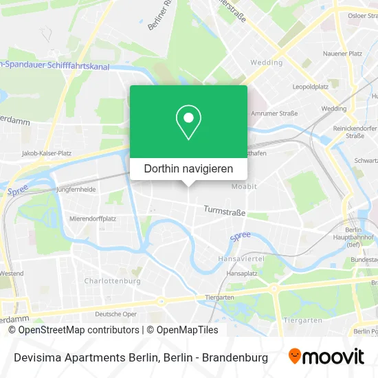Devisima Apartments Berlin Karte