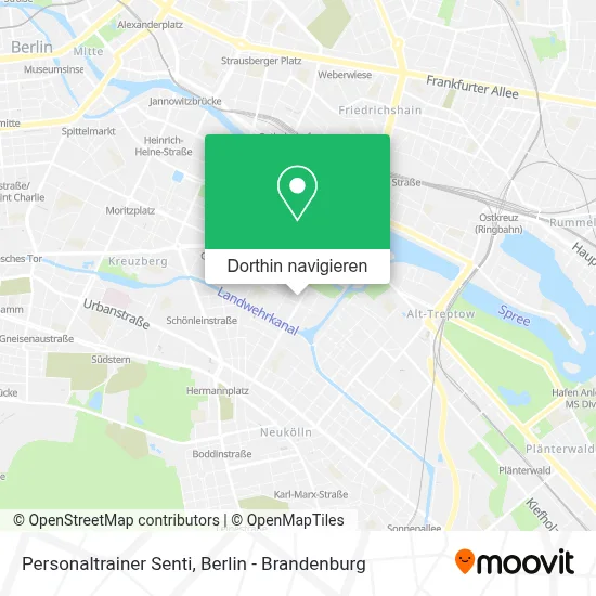 Personaltrainer Senti Karte