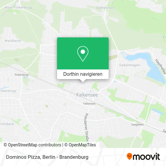 Dominos Pizza Karte