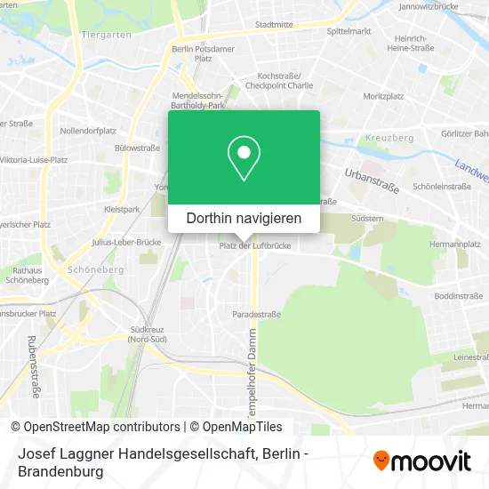 Josef Laggner Handelsgesellschaft Karte
