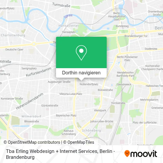 Tba Erling Webdesign + Internet Services Karte