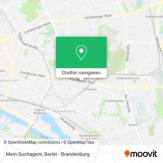 Mein Suchagent Karte